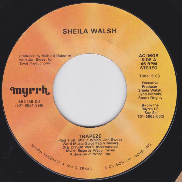 ladda ner album Sheila Walsh - Trapeze