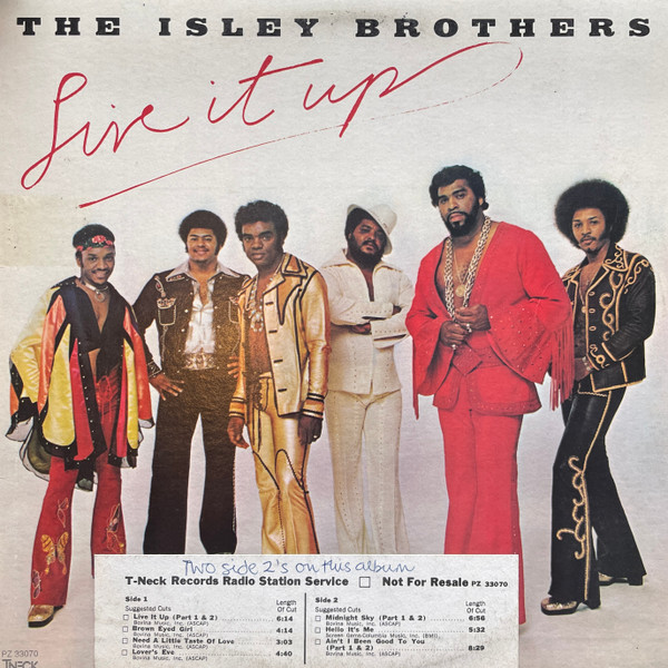 The Isley Brothers - Live It Up | Releases | Discogs