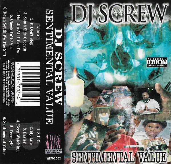 DJ Screw – Sentimental Value (2002, Cassette) - Discogs
