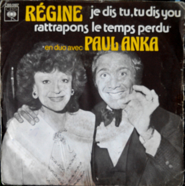 last ned album Régine, Paul Anka - Je Dis Tu Tu Dis You