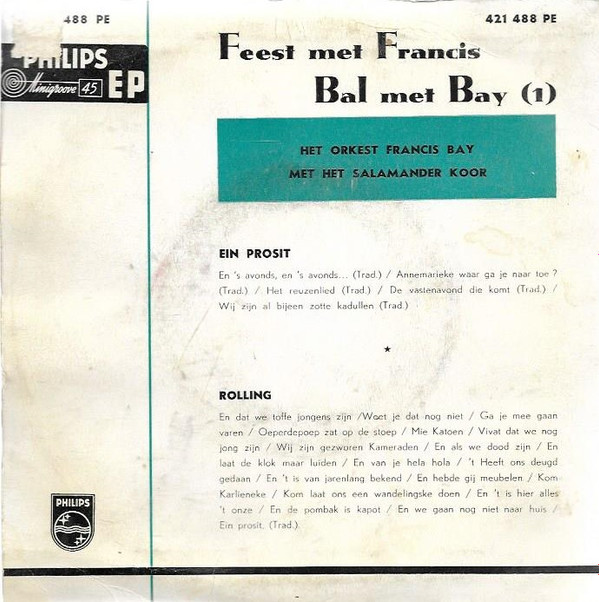 lataa albumi Francis Bay Et Son Orchestre, Salamander Koor - Feest met Francis Bal met Bay