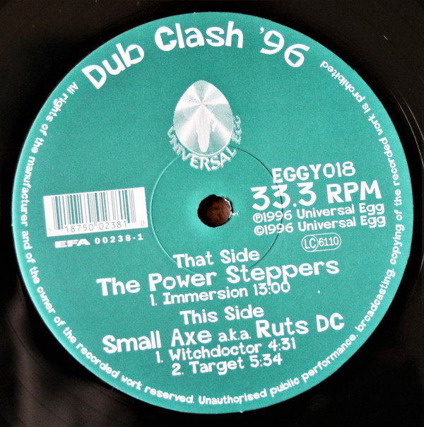 ladda ner album Power Steppers Ruts DC - Dub Clash 96