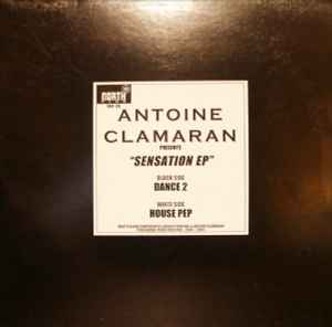 Antoine Clamaran - "Sensation EP" album cover