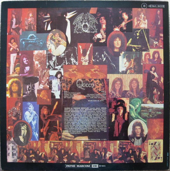 Queen – Queen (1973, Vinyl) - Discogs