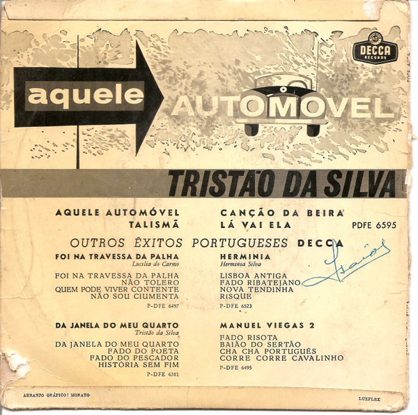 baixar álbum Tristão Da Silva - Aquele automovel