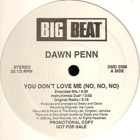 Dawn Penn - You Don't Love Me (No, No, No) | Releases | Discogs
