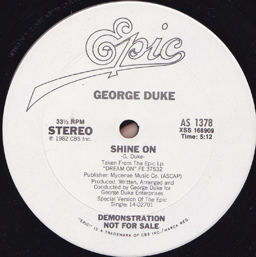 George Duke = ジョージ・デューク – Shine On = シャイン・オン (1982