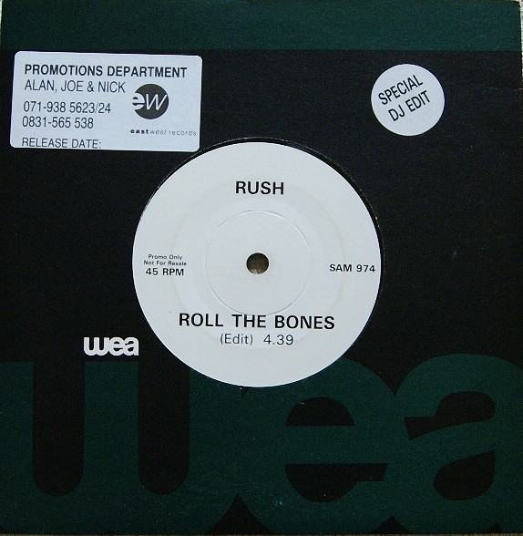 Rush ‎– Roll The Bones – Surface Records