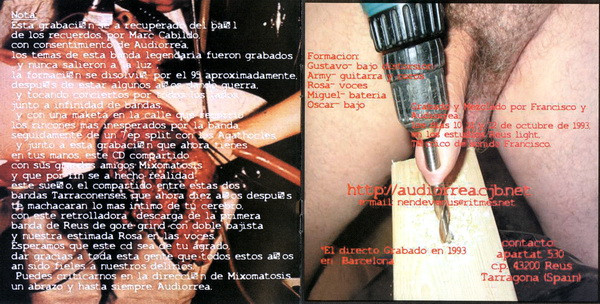 last ned album Audiorrea Mixomatosis - Tu Sangre Nuestro Bien Comun