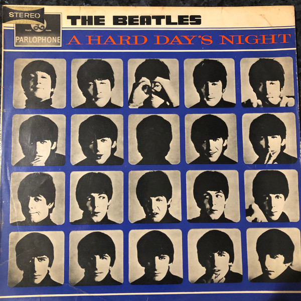 The ビートルズ A Hard Days Night LP 1964 United Artists Vinyl G
