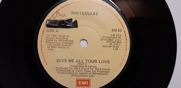 GIVE ME ALL YOUR LOVE CIFRA INTERATIVA (ver 2) por Whitesnake