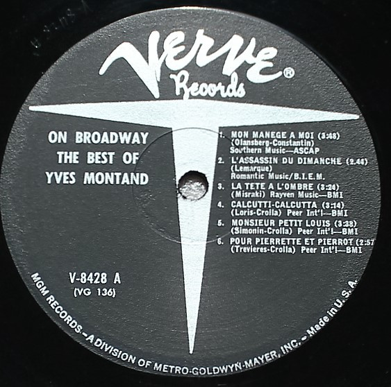 baixar álbum Yves Montand - On BroadwayThe Best Of Yves Montand