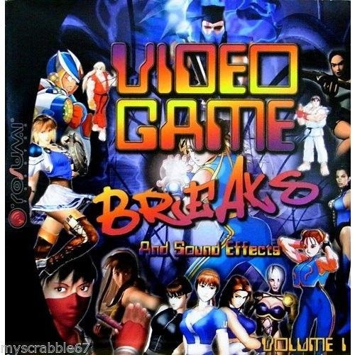 Video Game Breaks And Sound Effects Volume 1 (2002, Vinyl