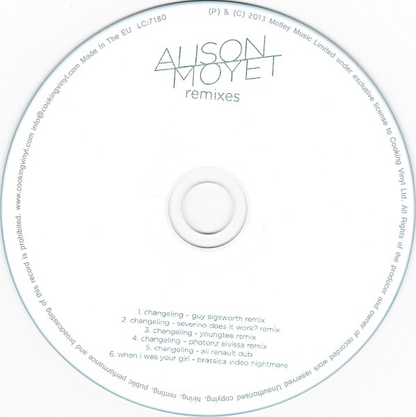 ladda ner album Alison Moyet - Remixes