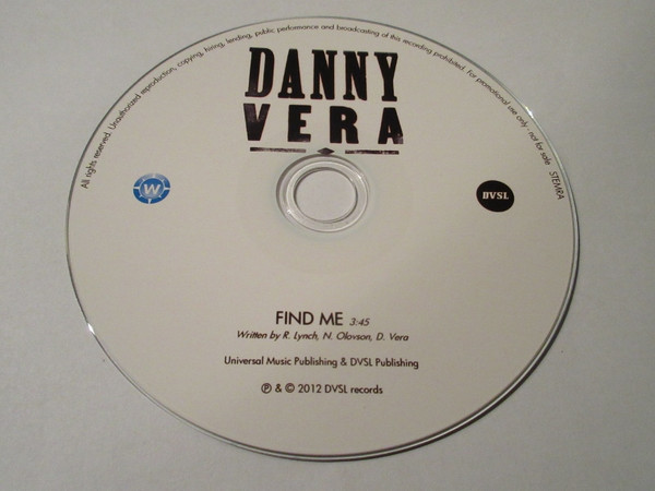 descargar álbum Danny Vera - Find Me