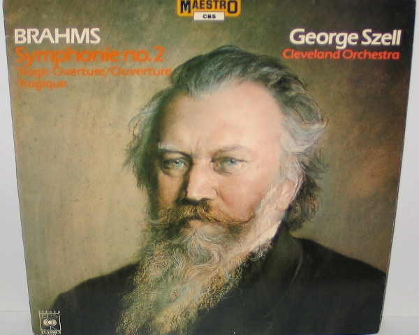 last ned album Brahms, George Szell, Cleveland Orchestra - Symphonie No 2 Tragic Overture