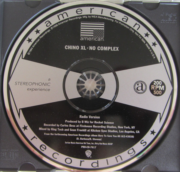 Chino XL – No Complex (1996, CD) - Discogs