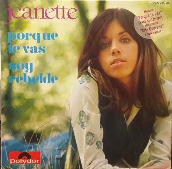retroceder Excepcional cerca Jeanette – Porque Te Vas (1976, Vinyl) - Discogs