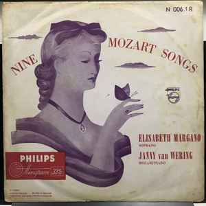Wolfgang Amadeus Mozart - Nine Mozart Songs album cover