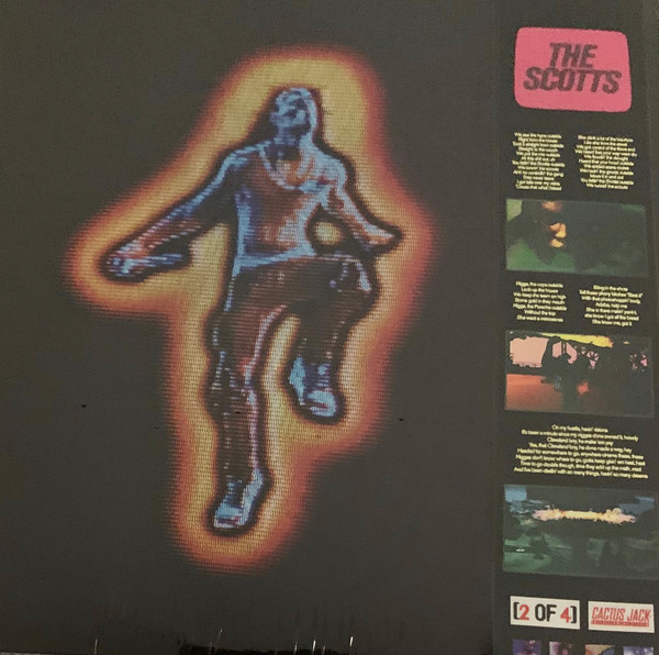 Travis Scott Kid Cudi The Scotts 7 inch Vinyl 7 FORTNITE 1/4 Pink Record