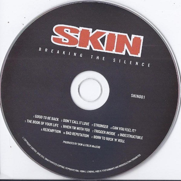 baixar álbum SKIN - BREAKING THE SILENCE