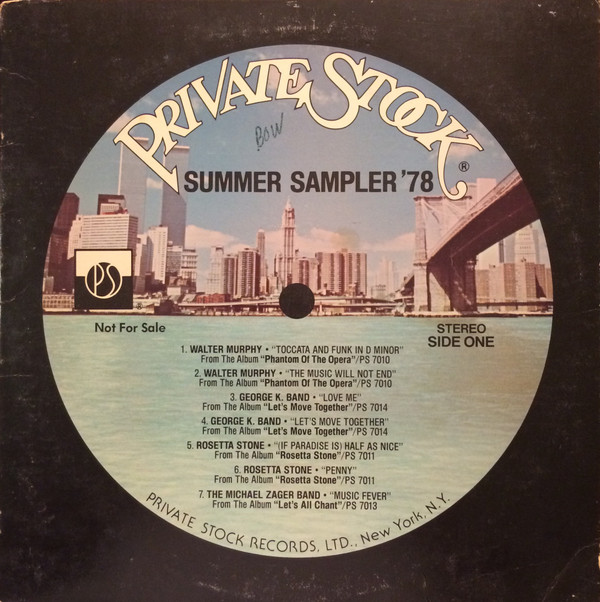 descargar álbum Various - Private Stock Summer 78 New Releases