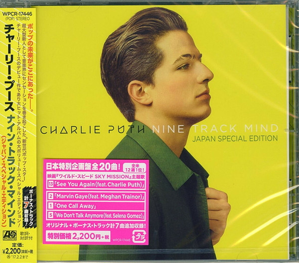 Charlie Puth = チャーリー・プース – Nine Track Mind (Japan Special 