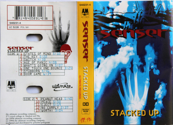 Senser – Stacked Up (1994, Cassette) - Discogs