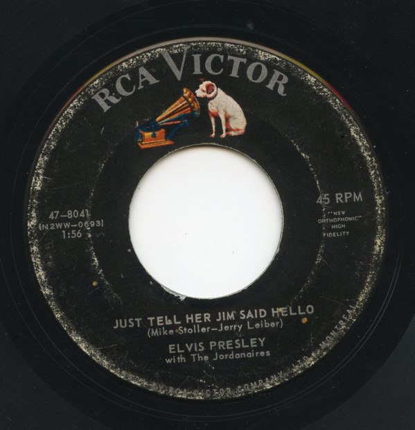 Elvis Presley - She's Not You / Just Tell Her Jim Said Hello | RCA Victor (47-8041) - 3