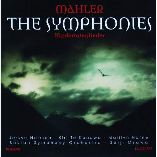 descargar álbum Mahler Jessye Norman, Kiri Te Kanawa, Marilyn Horne, Boston Symphony Orchestra, Seiji Ozawa - The Symphonies Kindertotenlieder
