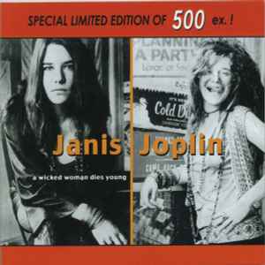 Janis Joplin - A Wicked Woman Dies Young album cover
