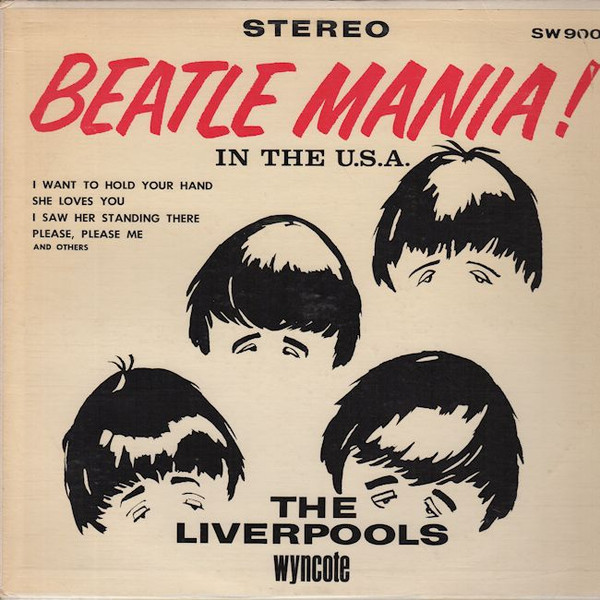 The Liverpools – Beatle Mania! In The USA (1964, Orange Labels