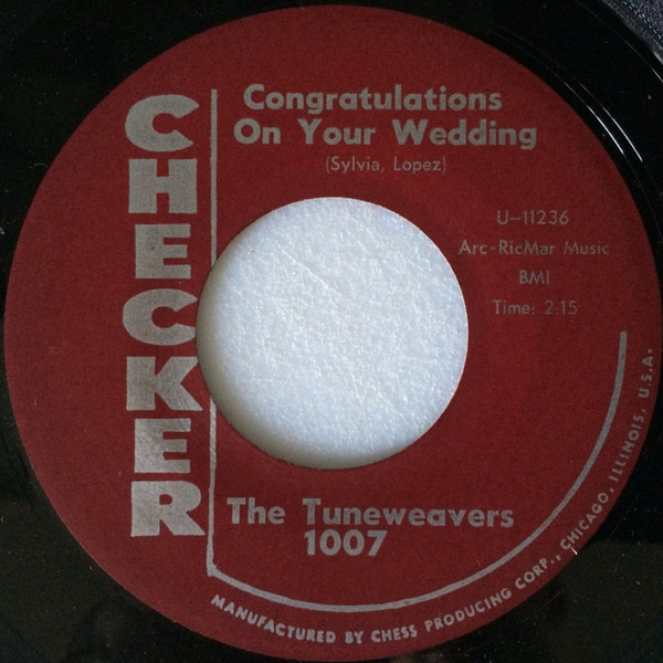 baixar álbum The Tuneweavers - Your Skies Of Blue Congratulations On Your Wedding