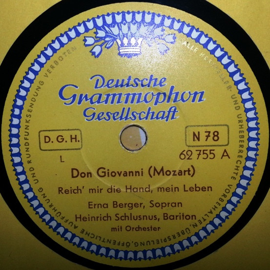 last ned album Erna Berger Heinrich Schlusnus Viorica Ursuleac U Erna Berger - Don Giovanni Figaros Hochzeit