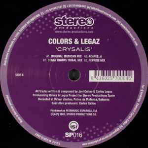 Colors & Legaz - Crysalis album cover