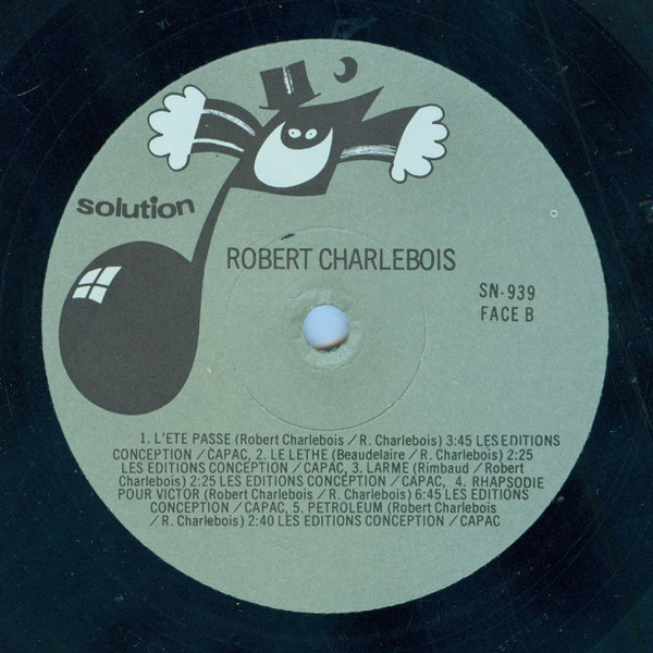 Robert Charlebois - Swing Charlebois Swing | Solution (SN 939) - 4