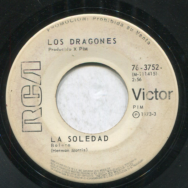 télécharger l'album Los Dragones - La Soledad El Caramelo