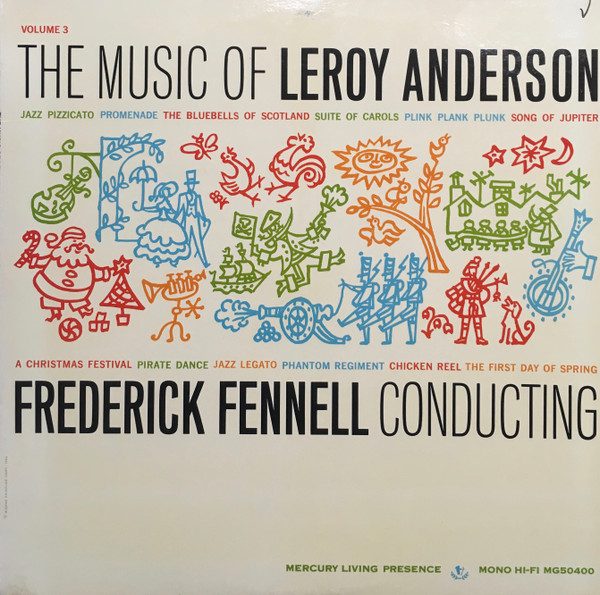 ladda ner album Leroy Anderson, Frederick Fennell - The Music of Leroy Anderson Volume 3