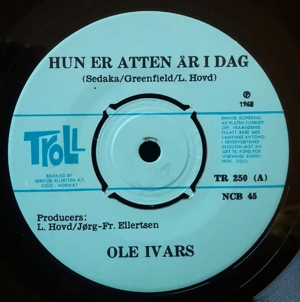 ladda ner album Ole Ivars - Hun Er Atten År Idag Det Hjelper Slettes Ikke