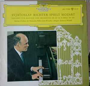 Wolfgang Amadeus Mozart - Konzerte Für Klavier Und Orchester Nr. 20 In D-moll Kv 466 Album-Cover