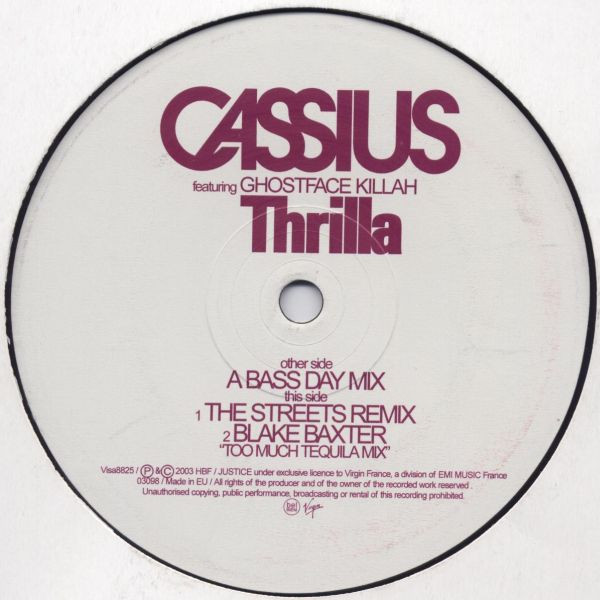 baixar álbum Cassius Featuring Ghostface Killah - Thrilla