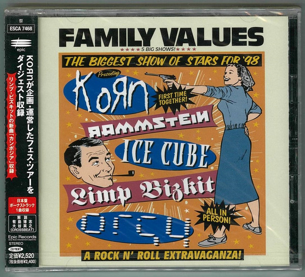 Family Values Tour '98 (1999, CD) - Discogs