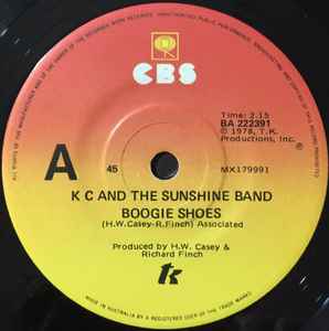 K C And The Sunshine Band – Boogie Shoes (1978, Vinyl) - Discogs