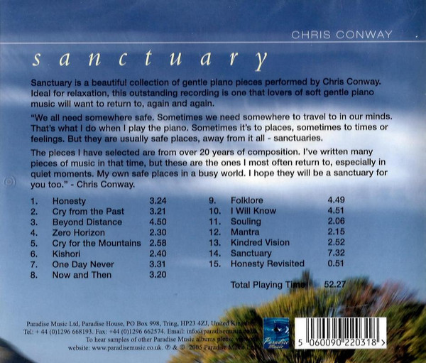 lataa albumi Chris Conway - Sanctuary