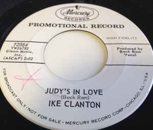 Ike Clanton - Judy's In Love album cover