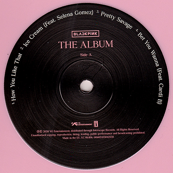 BLΛƆKPIИK – The Album (2021, Pink Opaque, Vinyl) - Discogs