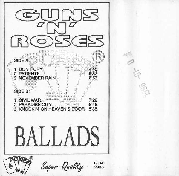 descargar álbum Guns'n'Roses - Ballads