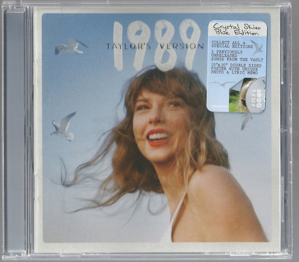 Taylor Swift – 1989 (Taylor's Version) (2023, Crystal Skies Blue