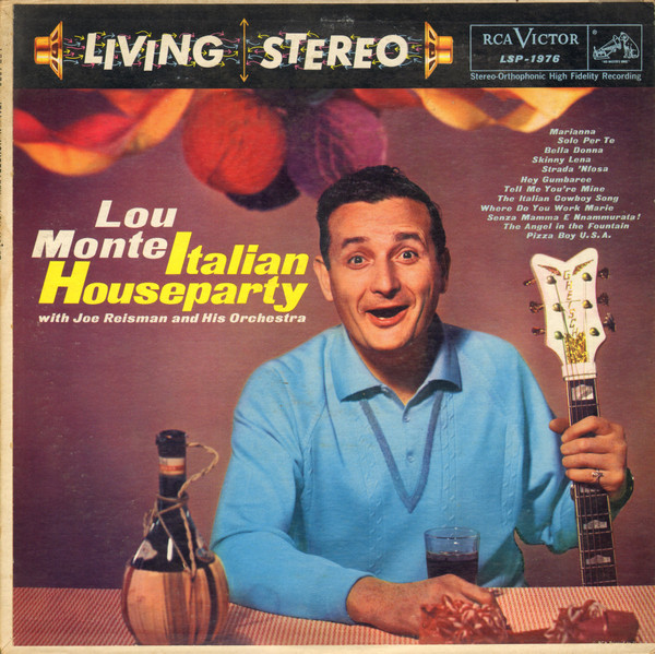 Lou Monte – Italian Houseparty (1959, Vinyl) - Discogs