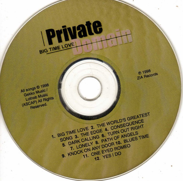 descargar álbum Private Domain - Big Time Love